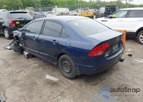 2006 Honda Civic Lx из США, поврежденный, VIN 1HGFA165X6L134734